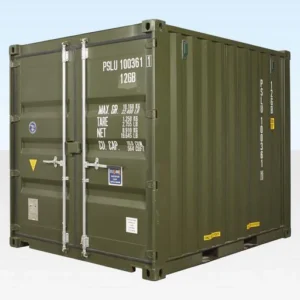 CONTENEDOR 10FT X 8FT (NUEVO) VERDE (RAL 6007) HC