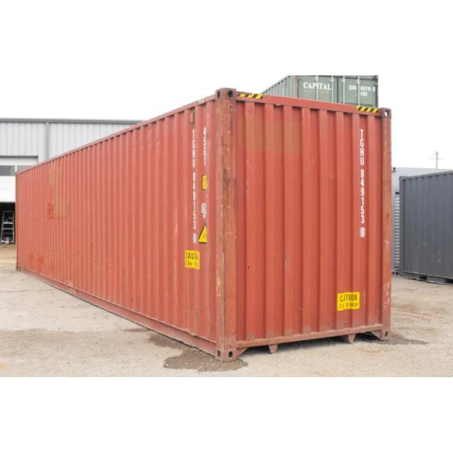 CONTENEDOR HIGH CUBE PALET ANCHO 45 PIES USADO (CLASE B) - Imagen 4