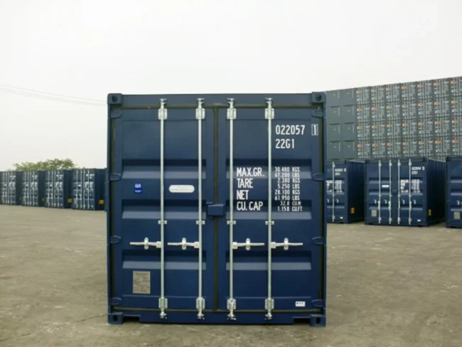 CONTENEDOR DE DOBLE PUERTA DE 20′ HC