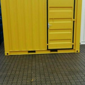 Contenedor de 10 pies con puerta y ventana y paquete de electricidad nuevo